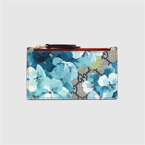 gucci gg blooms card holder